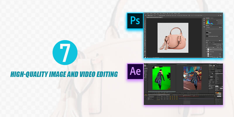 High-quality image and video editing