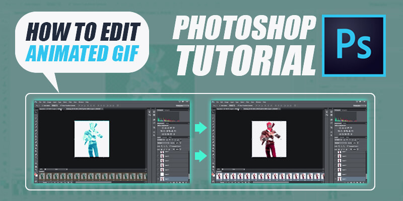 How to edit gifs in photoshop