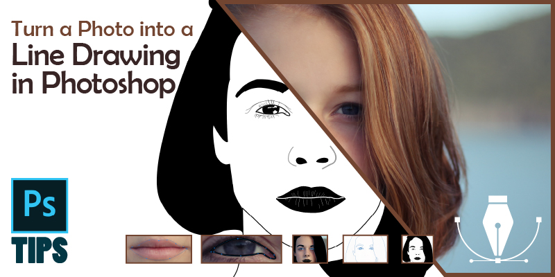 How To Turn a Photo Into a Line Drawing In Photoshop