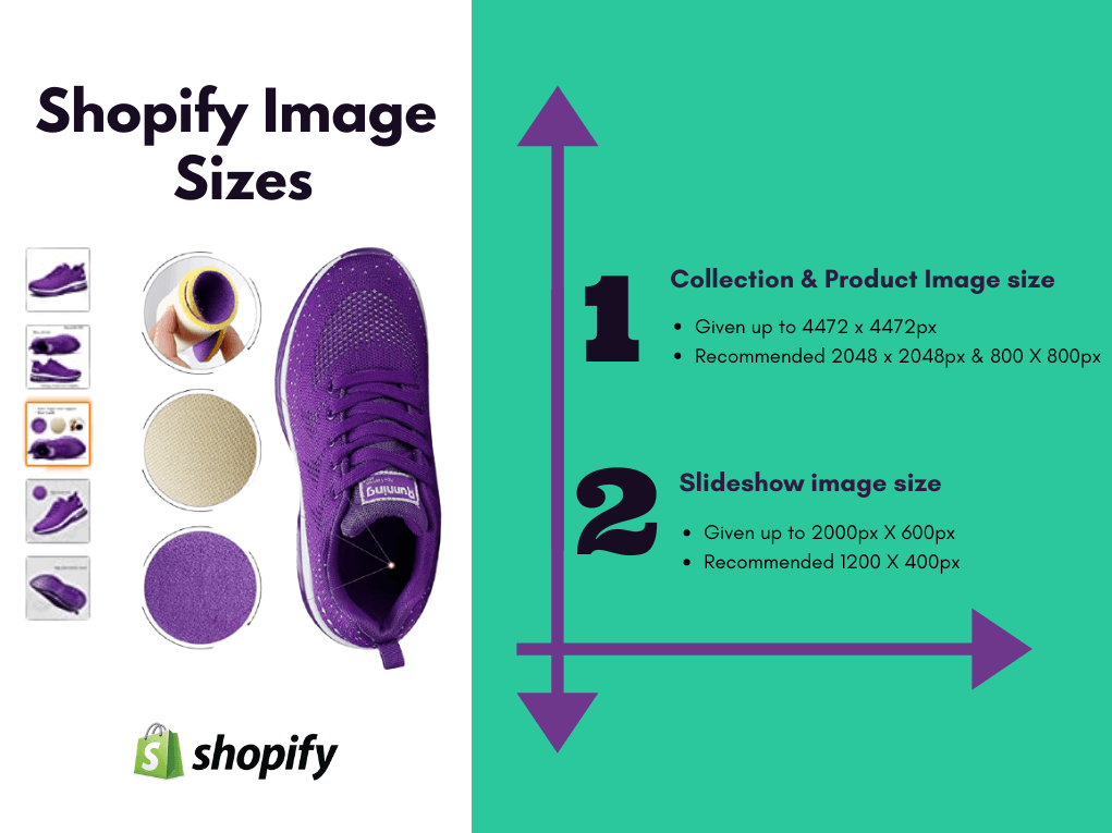 Shopify product Image Size for eCommerce Business