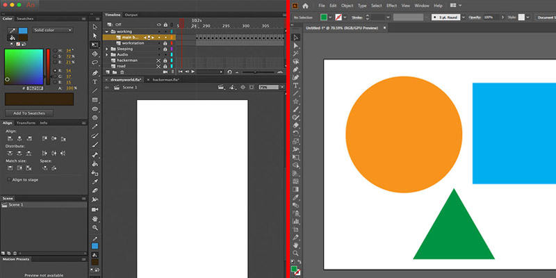 Adobe Animate Vs Illustrator: In-Depth Comparison (2023)