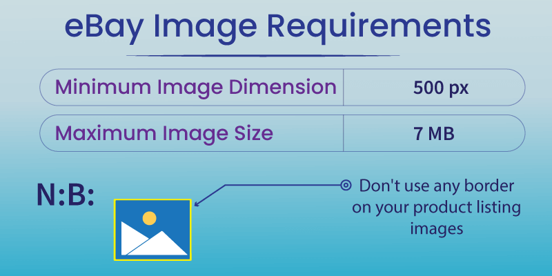eBay Image Requirements