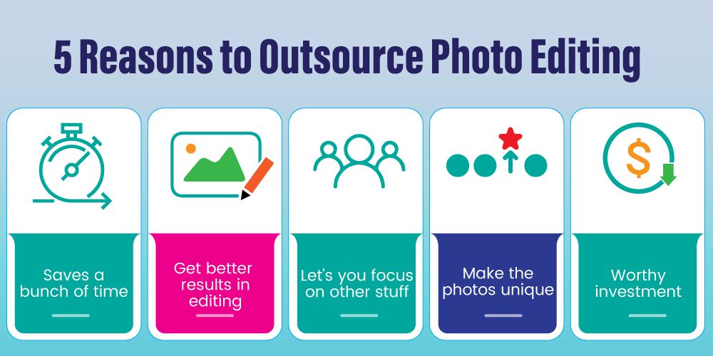 5 Reasons to Outsource Photo Editing