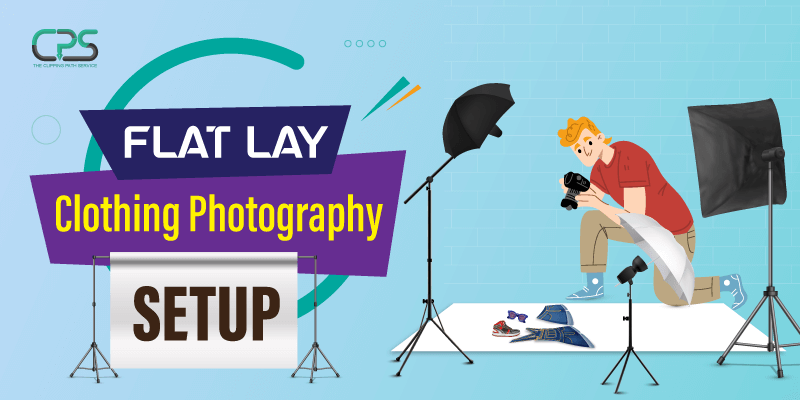 Flat Lay Clothing Photography Setup
